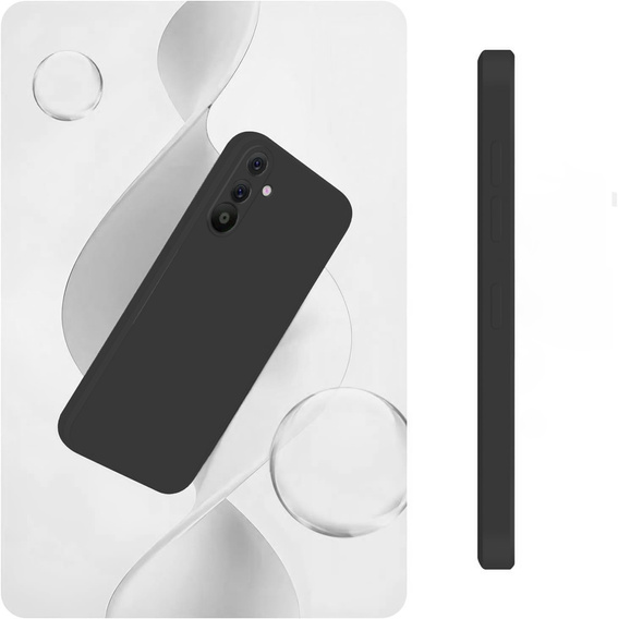 Obal na mobil pre Samsung Galaxy A36 5G, Silicone Lite, čierne