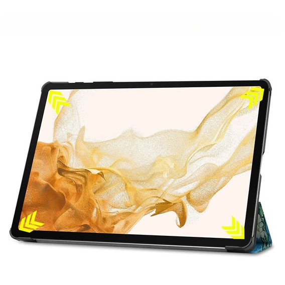 Puzdro pre Samsung Galaxy Tab S9 Plus, Smartcase, sakura