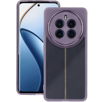 Silikónové puzdro pre Realme 12 Pro 5G / 12 Pro+ 5G, s ochranou fotoaparátu, transparentné / fialové