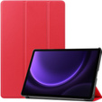 Puzdro pre Samsung Galaxy Tab S9 FE, trojskladové, červené