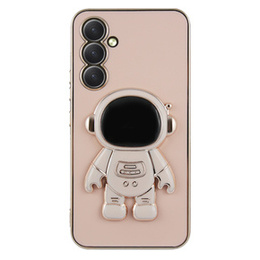 Obal na mobil pre Samsung Galaxy A54 5G, Astronaut, ružové rose gold