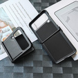 IMAK Obal na mobil pre Samsung Galaxy Z Flip4 5G, Ruiyi Series, čierne