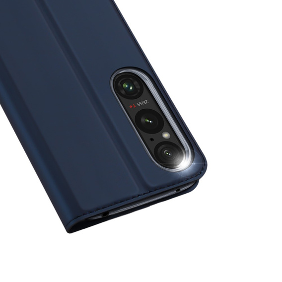 Dux Ducis Obal na mobil pre Sony Xperia 1 VI, Skinpro, tmavomodré