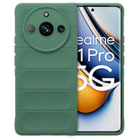 Obal na mobil pre Realme 11 Pro / 11 Pro +, Gaming Shockproof, zelený