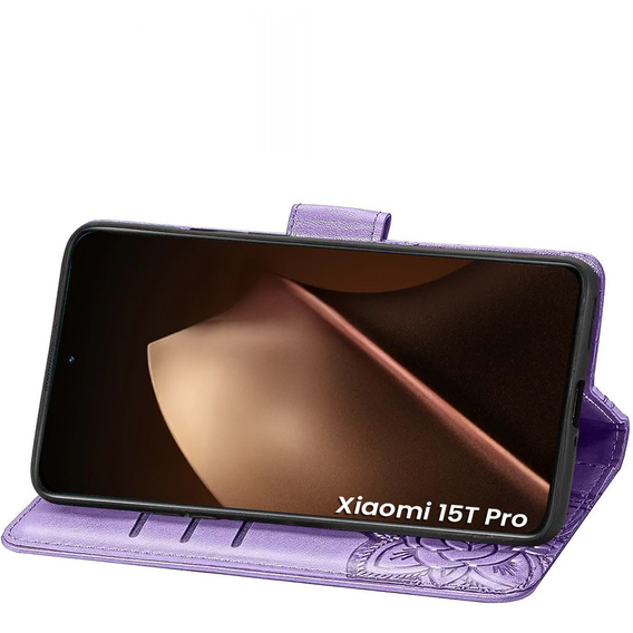 Puzdro s motýlími chlopňami pre Xiaomi 15T Pro