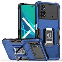 Obal na mobil pre Xiaomi Poco X4 Pro 4G, Dual-Layer Armor, modré