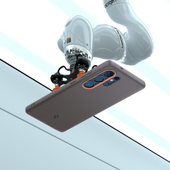 Spigen puzdro pre Samsung Galaxy S25 Ultra, Nano Pop MagSafe, sivé + tvrdené sklo 9H