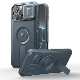 Obrnené puzdro pre iPhone 16 Pro Max, Dexnor CamProtect MagSafe, tmavomodré