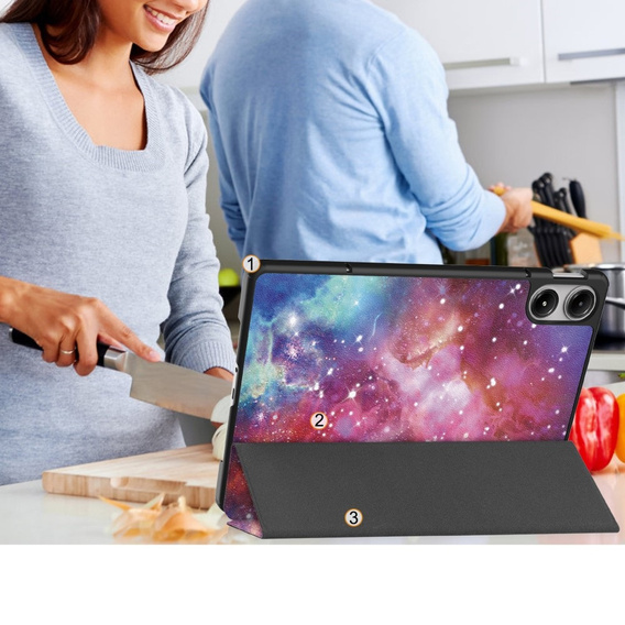 Puzdro pre Xiaomi Redmi Pad Pro / Xiaomi Poco Pad, Smartcase, galaxy