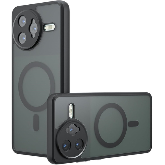 Puzdro pre Xiaomi Poco F7 Ultra, pre MagSafe, ERBORD Matt Case, čierny