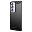 Obal na mobil pre Oppo Reno 12, Carbon, čierne