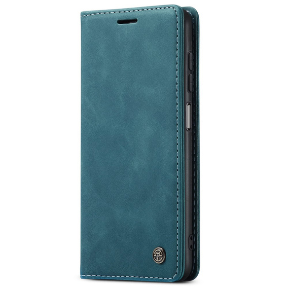 CASEME puzdro pre Samsung Galaxy A04S / A13 5G, Leather Wallet Case, zelený