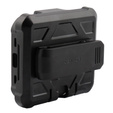 Pancierované puzdro pre Samsung Galaxy Z Flip 4 5G, Dexnor Clip Holder, čierne