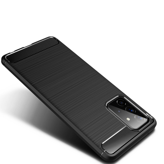 Obal na mobil pre Samsung Galaxy A53 5G, Carbon, čierne