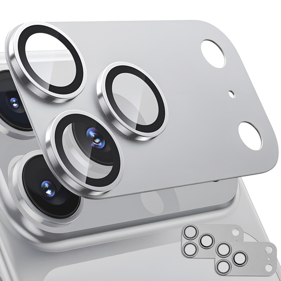 2x tvrdené sklo ERBORD pre fotoaparát iPhone 17 Pro Max