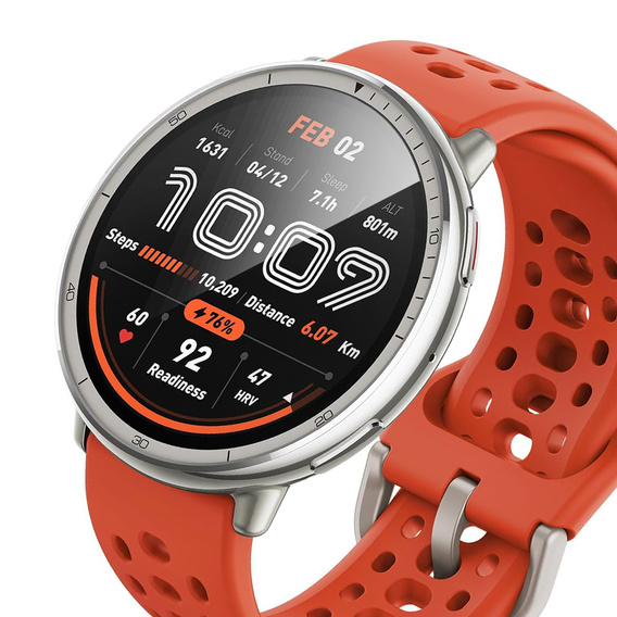 2x hybridné sklo ERBORD pre Amazfit Active 2
