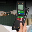 Puzdro pre Samsung Galaxy S25 Ultra, Card Holder Kickstand, čierne