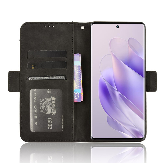 Klapkové puzdro pre Infinix Zero 30 5G, Card Slot, čierne