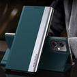 Klapkové puzdro pre Xiaomi Poco X5 Pro 5G / Redmi Note 12 Pro, Side Magnetic, zelený