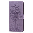 Klapkové puzdro pre Motorola Moto G22, tree, fialové