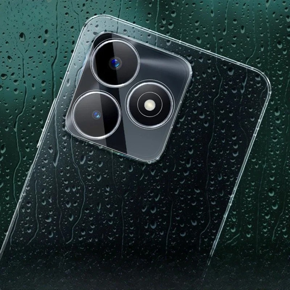 Tvrdené sklo na fotoaparát pre Realme C61, priehľadné
