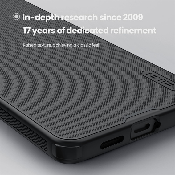 NILLKIN Frosted Shield Pro MagSafe puzdro pre Samsung Galaxy S26 Plus, čierne