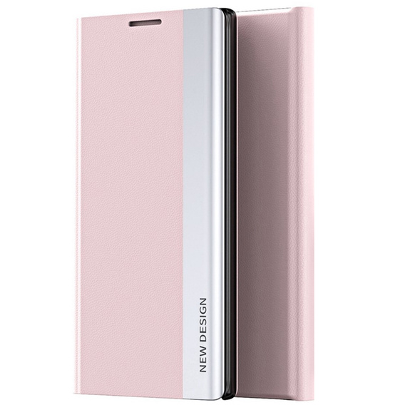 Klapkové puzdro pre Xiaomi Poco M4 Pro 4G, Side Magnetic, ružové