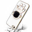 Obal na mobil pre iPhone 6 / 6s, Astronaut, biele