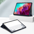 Puzdro pre Lenovo Tab P12, Smartcase s priestorom pre stylus, tmavomodré