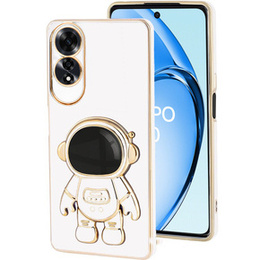 Obal na mobil pre Oppo A60, Astronaut, biele
