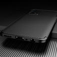Obal na mobil pre Realme GT Master Edition, Carbon Gel, čierne