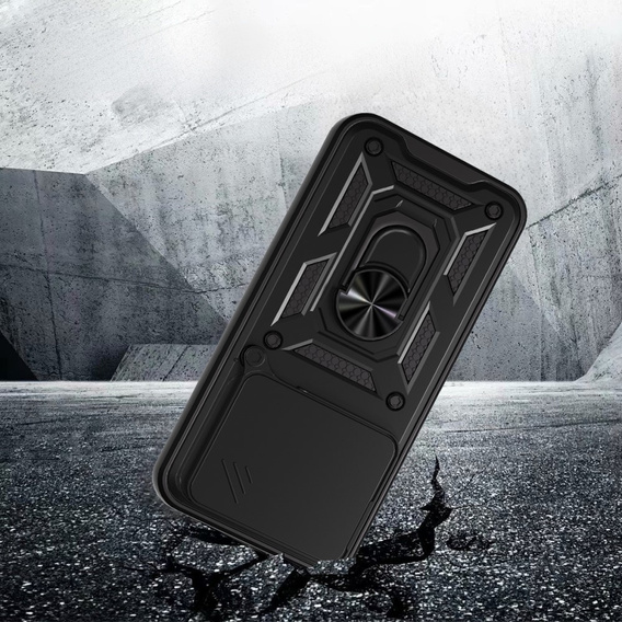 Obal na mobil pre Honor 400 5G, CamShield Slide, čierne