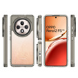 Obal na mobil pre Oppo Reno 12FS / 12F, Fusion Hybrid, transparentné / čierne
