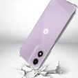 Obal na mobil pre Motorola Moto E14, Dropproof, priehľadné