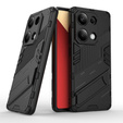 Puzdro pre Xiaomi Redmi Note 13 Pro 4G / Xiaomi Redmi Note 14S / Xiaomi Poco M6 Pro 4G, Military kickstand, čierne