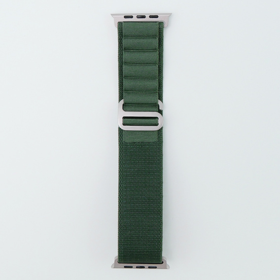 Nylonový remienok pre Apple Watch 1/2/3/4/5/6/7/8/SE/ULTRA 42/44/45/49 mm, zelený