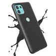 Obal na mobil pre Motorola Edge 20 Lite, Silicone Lite, čierne