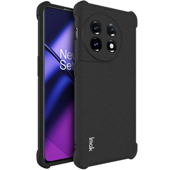 IMAK Obal na mobil pre OnePlus 11 5G, Dropproof, čierne