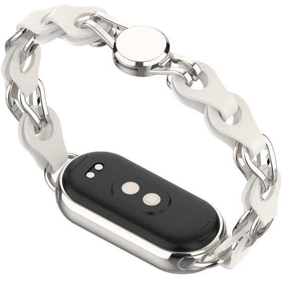 Kobieca bransoleta do Xiaomi Smart Band 10 / 9 / 8, Czarna