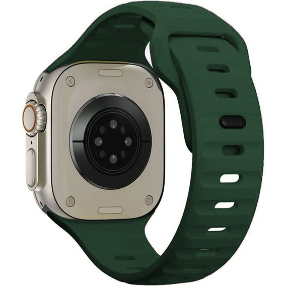 Pasek Silikonowy do Apple Watch 1/2/3/4/5/6/7/8/SE/ULTRA 42/44/45/49MM, Zielony