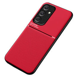Puzdro pre Samsung Galaxy A55 5G, s magnetickou úchytkou, červené