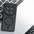 Puzdro pre Honor Magic 7 Lite, pre MagSafe, ERBORD Matt Case, čierny