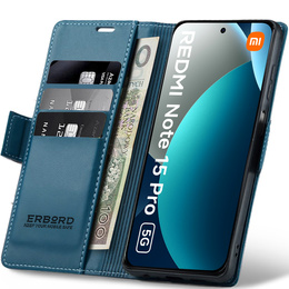 ERBORD Lesklé puzdro Litchi pre Xiaomi Redmi Note 15 Pro 5G