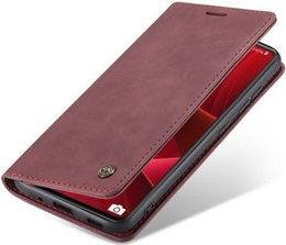 CASEME puzdro pre Samsung Galaxy S20 FE, Leather Wallet Case, červené