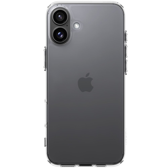 Puzdro Spigen pre iPhone 16 Plus, Ultra Hybrid, priehľadné + tvrdené sklo 9H