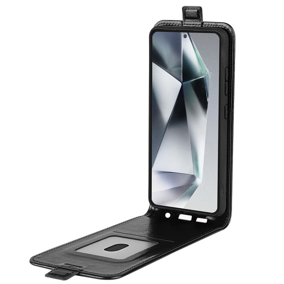 Klapkové puzdro pre Samsung Galaxy S25 Ultra, Flip, čierne