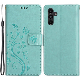Klapkové puzdro pre Samsung Galaxy A14 4G/5G, Mandala Flower, zelený