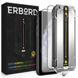 2x tvrdené sklo pre iPhone 11 Pro Max / XS Max, ERBORD Easy App Full Screen Protector