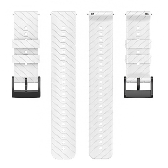 Univerzálny silikónový remienok 22 mm, biela