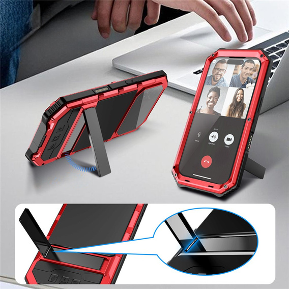 Puzdro R-JUST s podstavcom pre iPhone 17